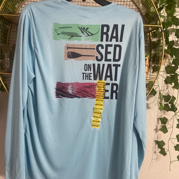 NWT. Reel life long sleeve shirt size medium. - Picture 2 of 4